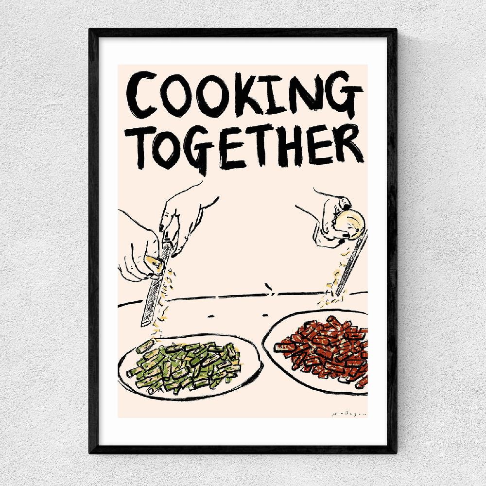 east end prints Cooking Together