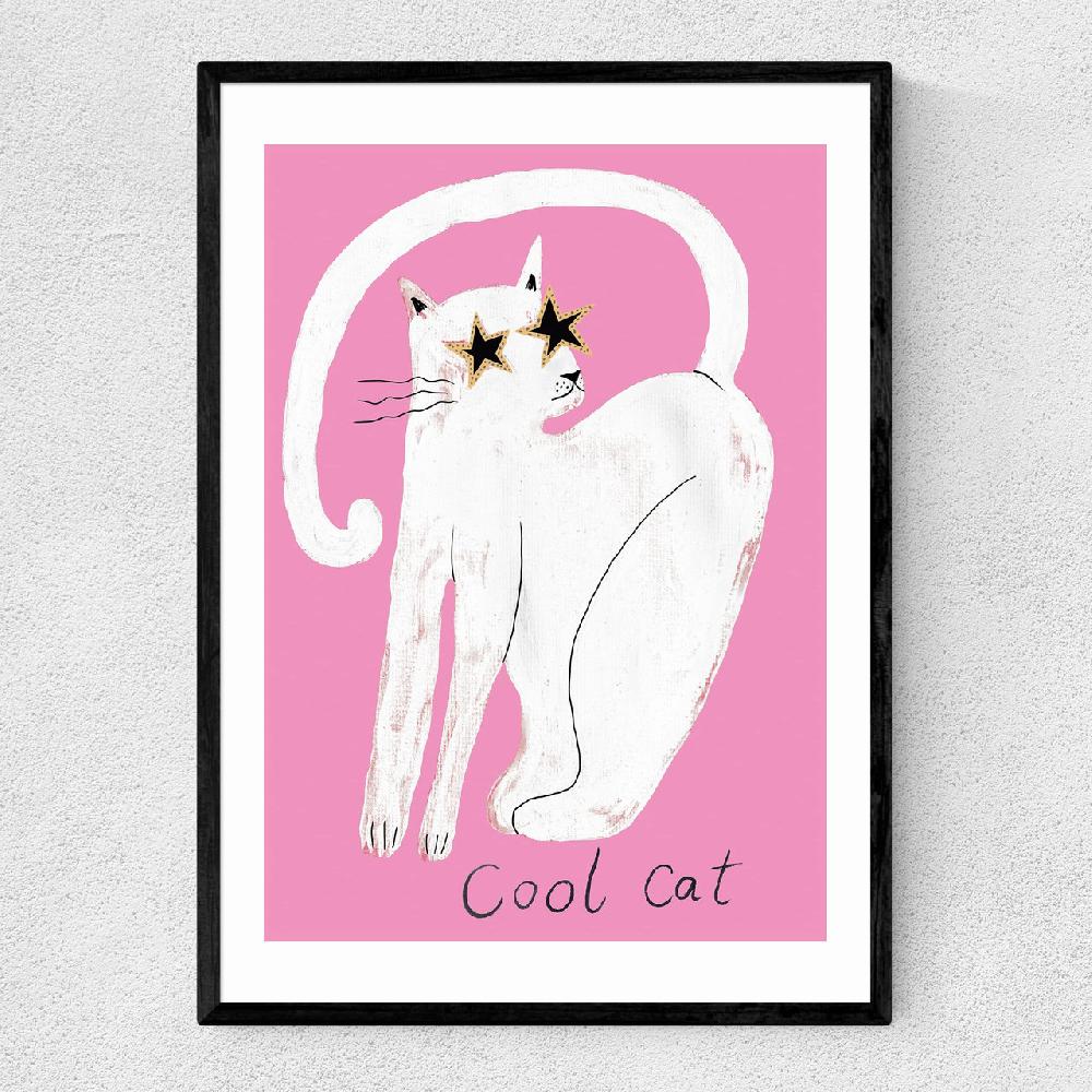 east end prints Cool Cat