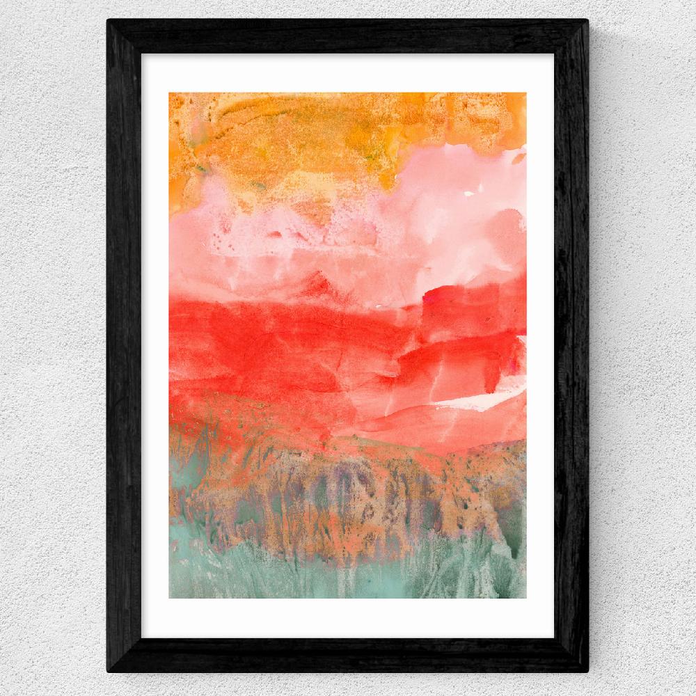 East End Prints Coral Horizon