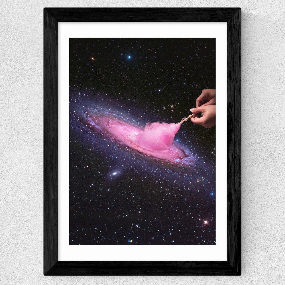 East End Prints Cosmic Cotton Candy