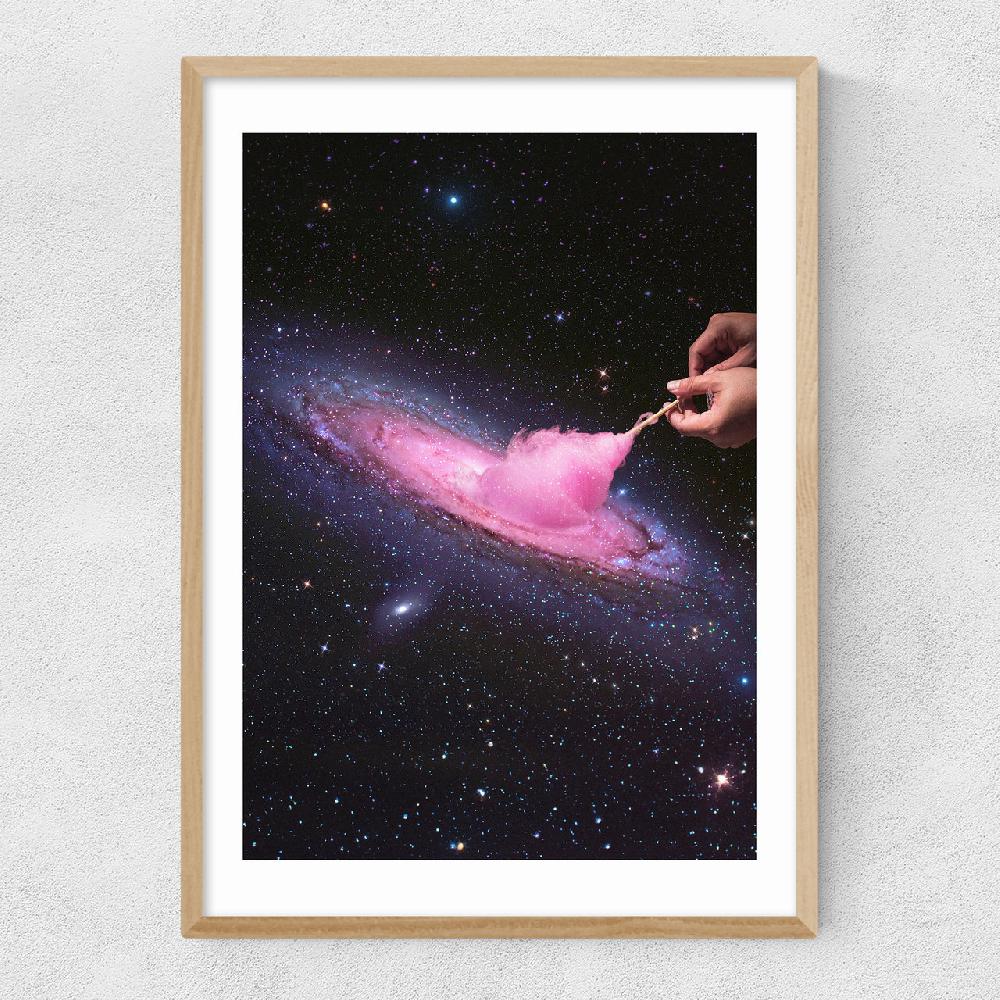 East End Prints Cosmic Cotton Candy