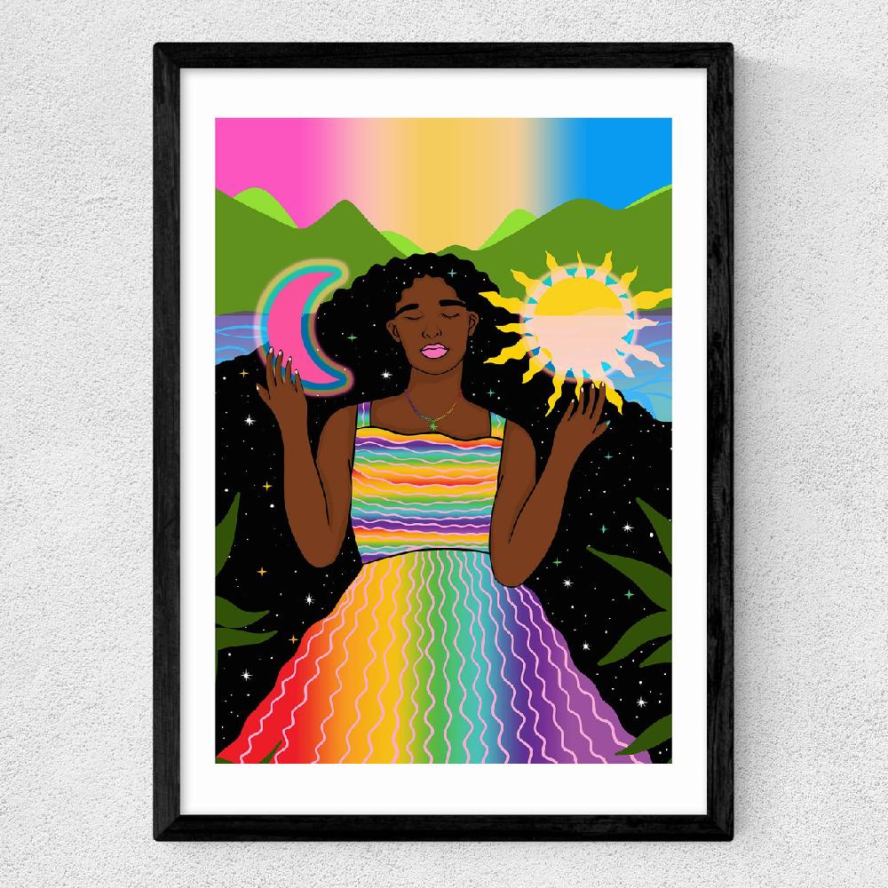 East End Prints Cosmic Energy