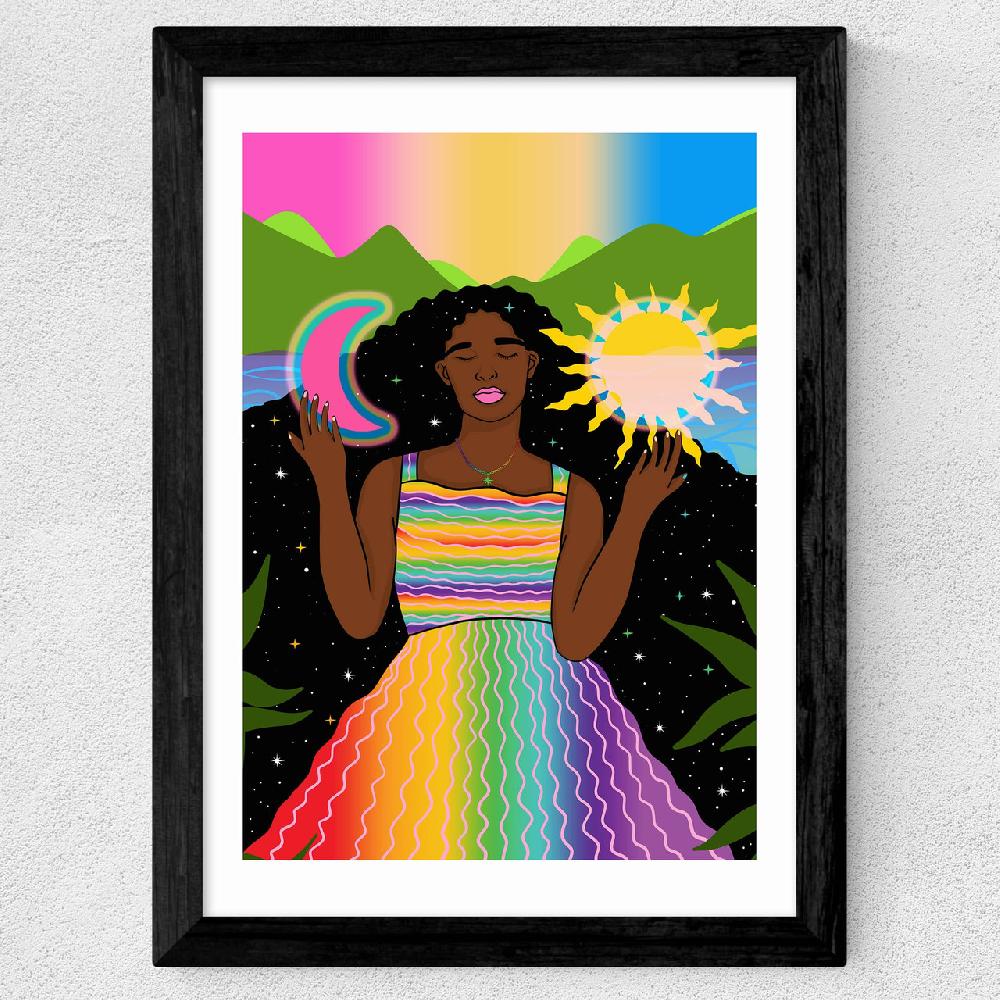 East End Prints Cosmic Energy