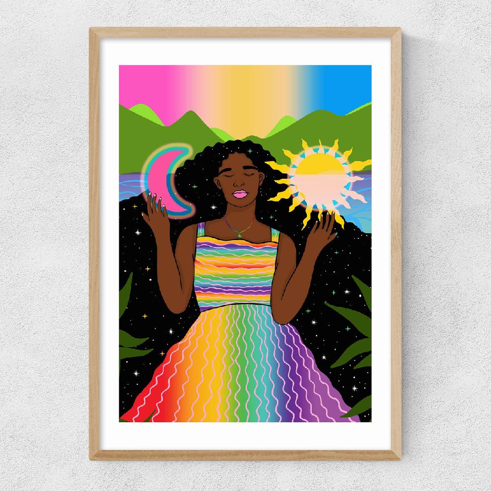 East End Prints Cosmic Energy
