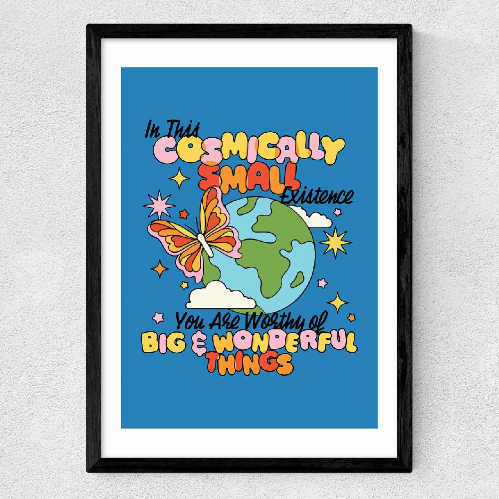East End Prints Cosmically Small