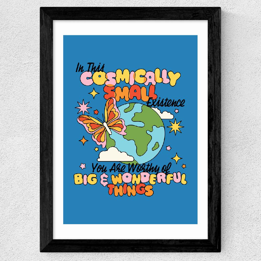East End Prints Cosmically Small