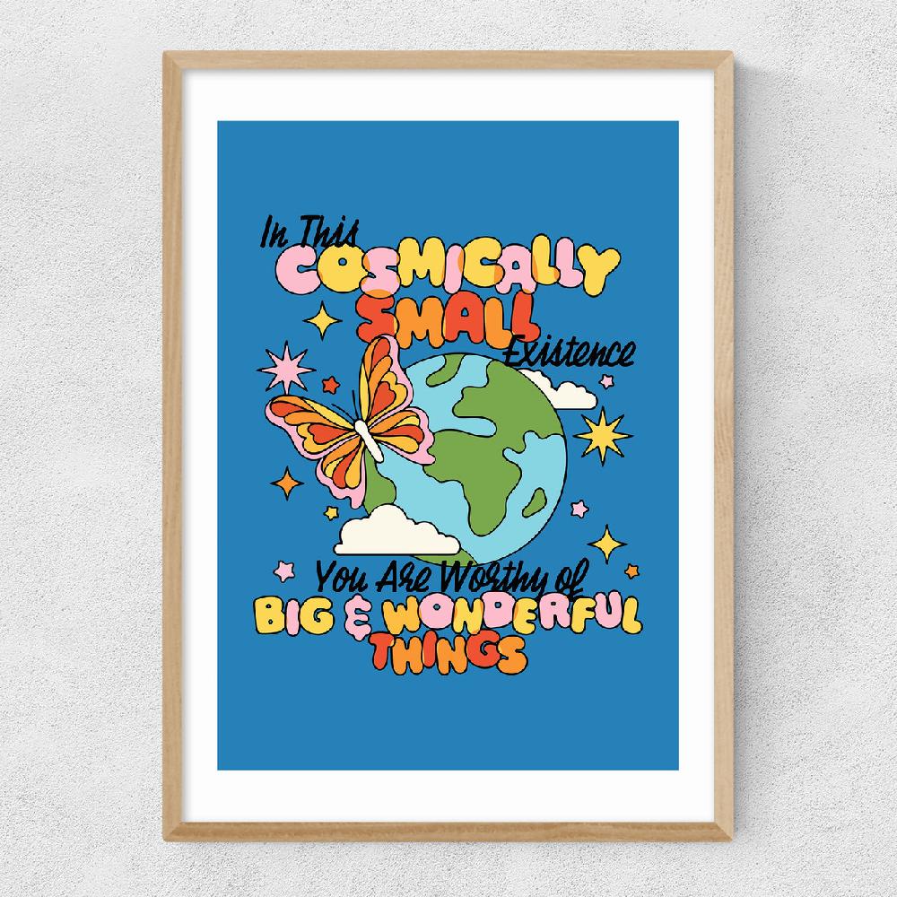 East End Prints Cosmically Small