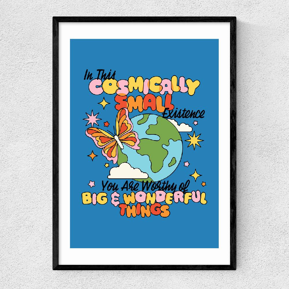 east end prints Cosmically Small