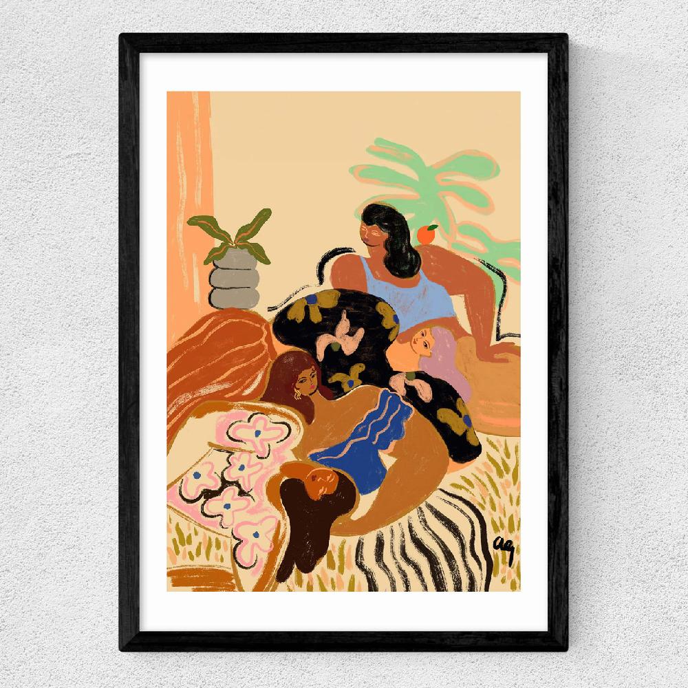 East End Prints Cozy Wozy