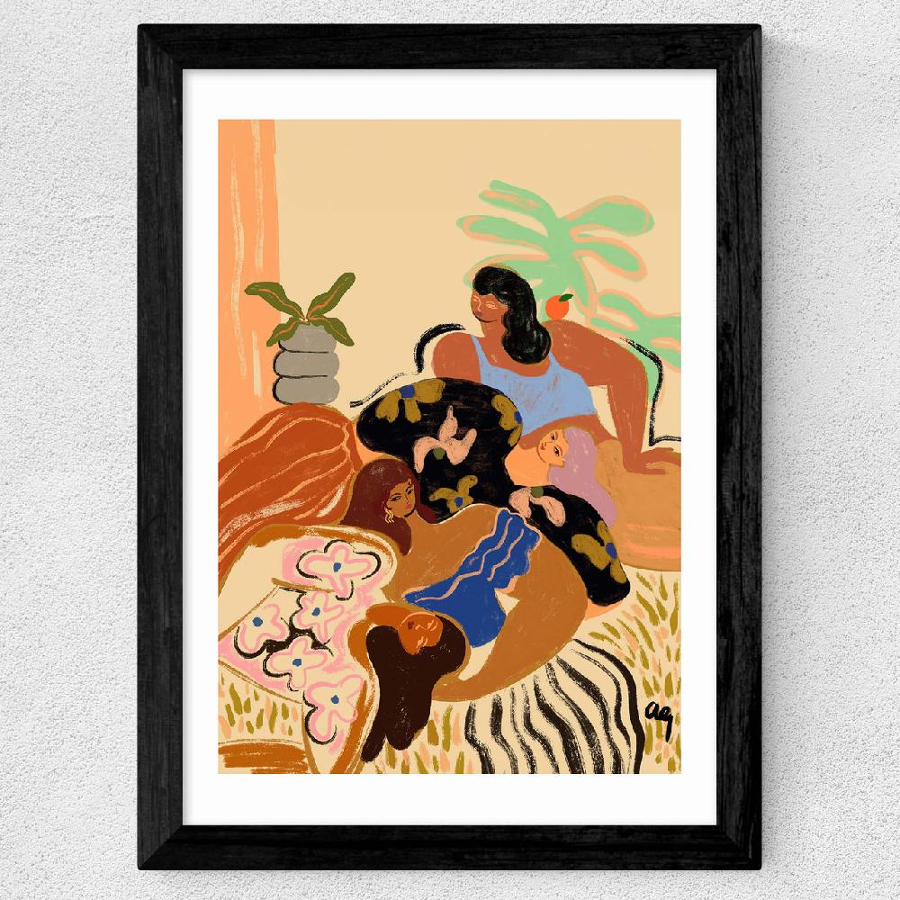East End Prints Cozy Wozy