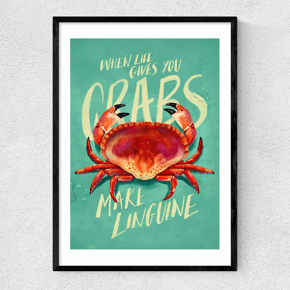 east end prints Crabs