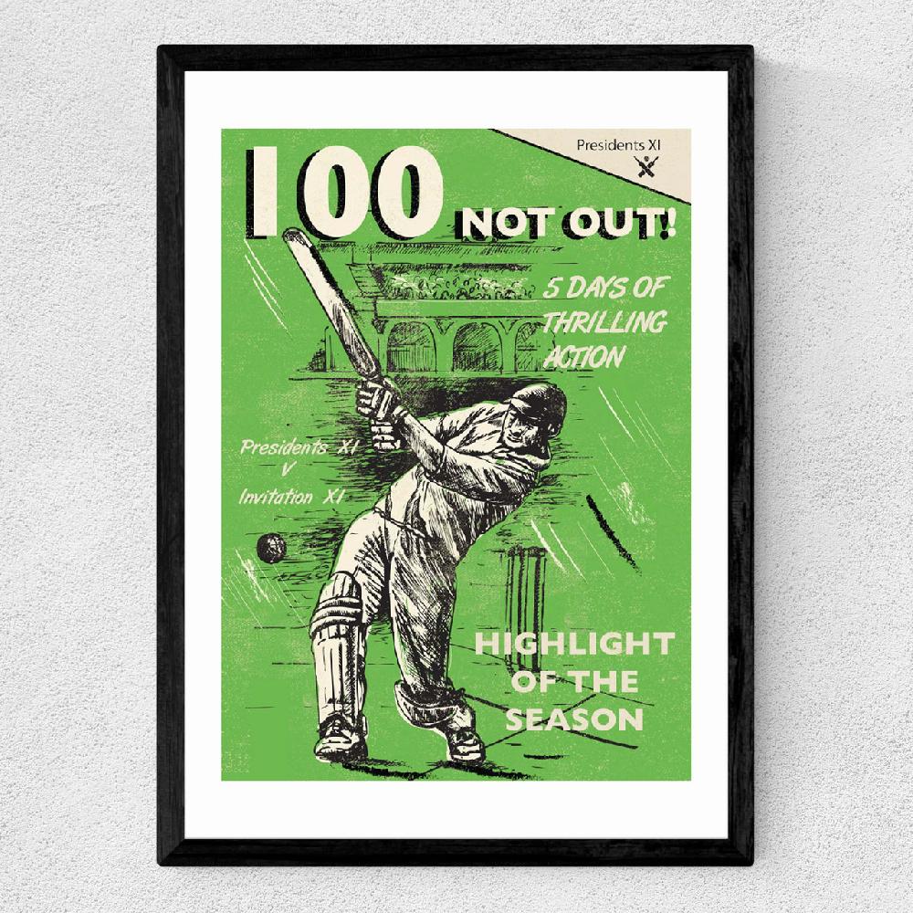East End Prints Cricket
