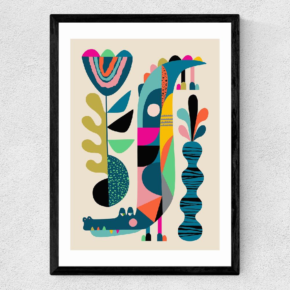 East End Prints Crocodile