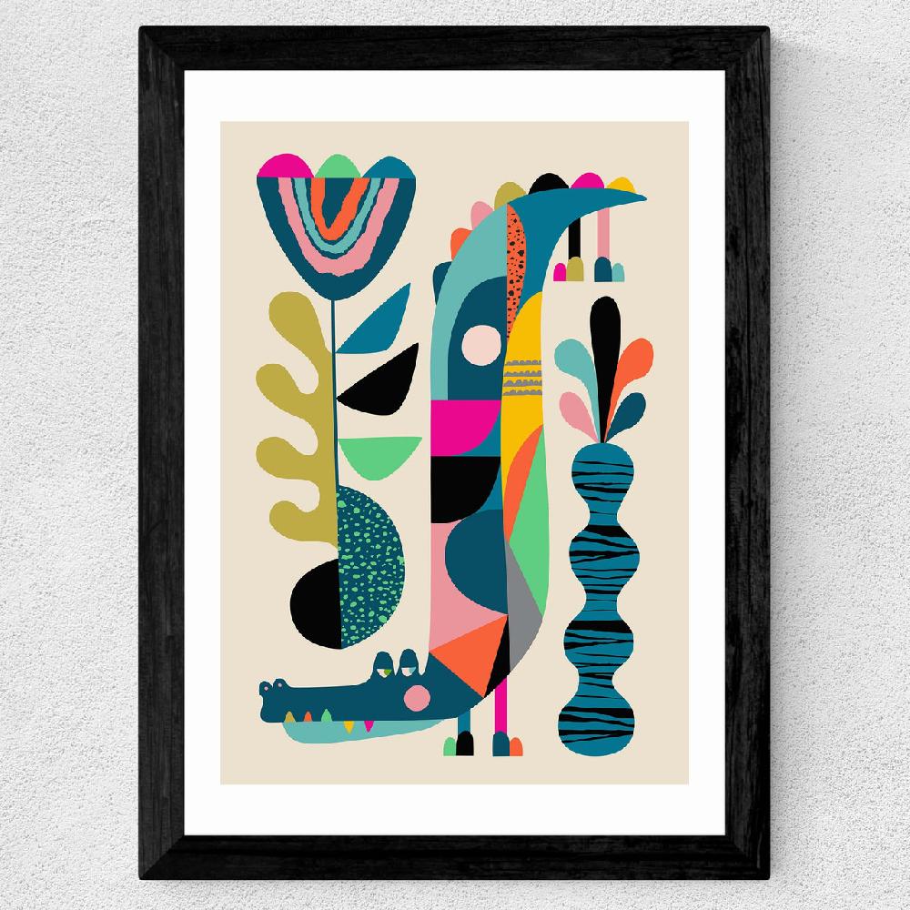 East End Prints Crocodile