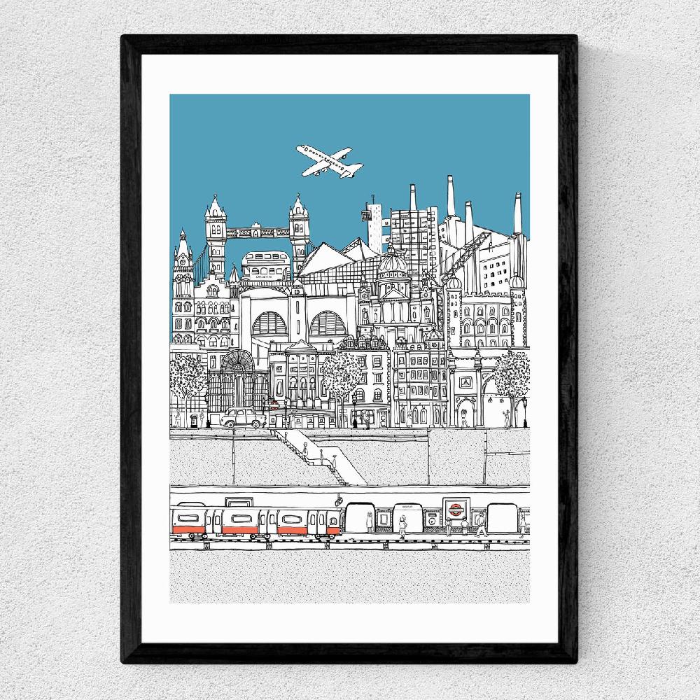 East End Prints Cross Section London