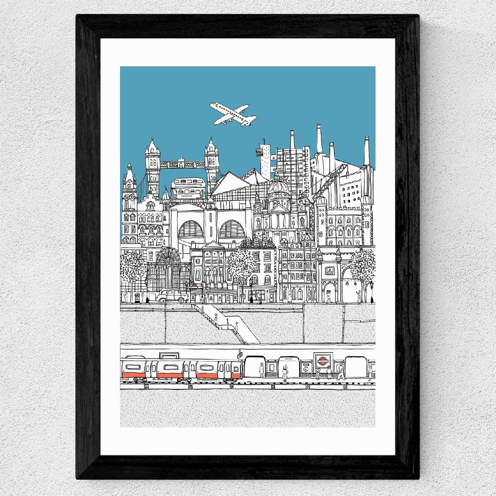 East End Prints Cross Section London