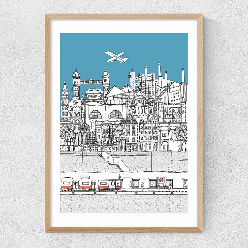 East End Prints Cross Section London