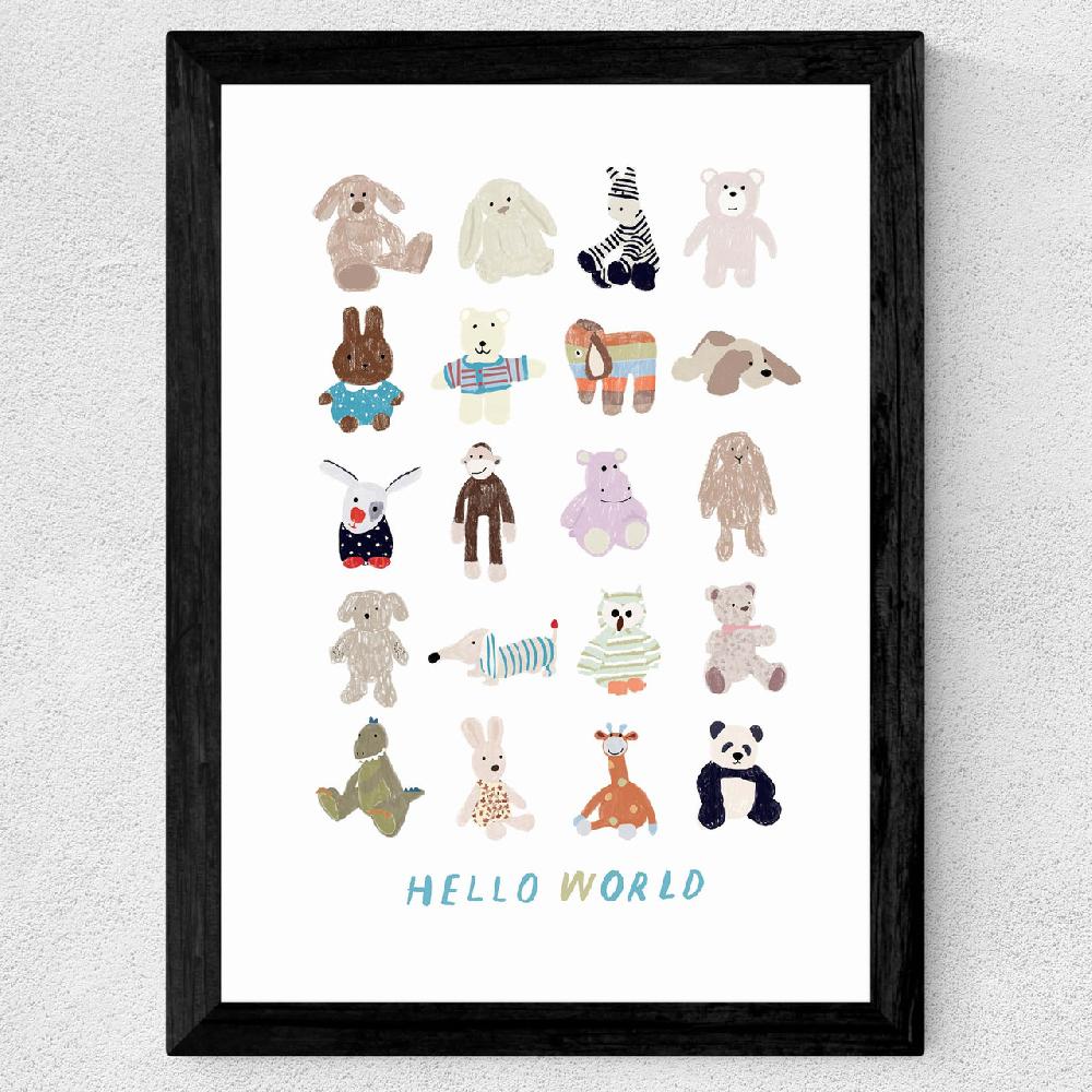 East End Prints Cuddly Toys