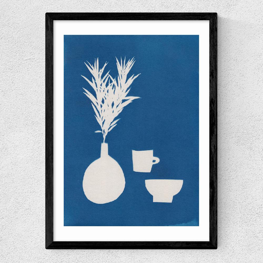 East End Prints Cyanotype Still Life Studies I