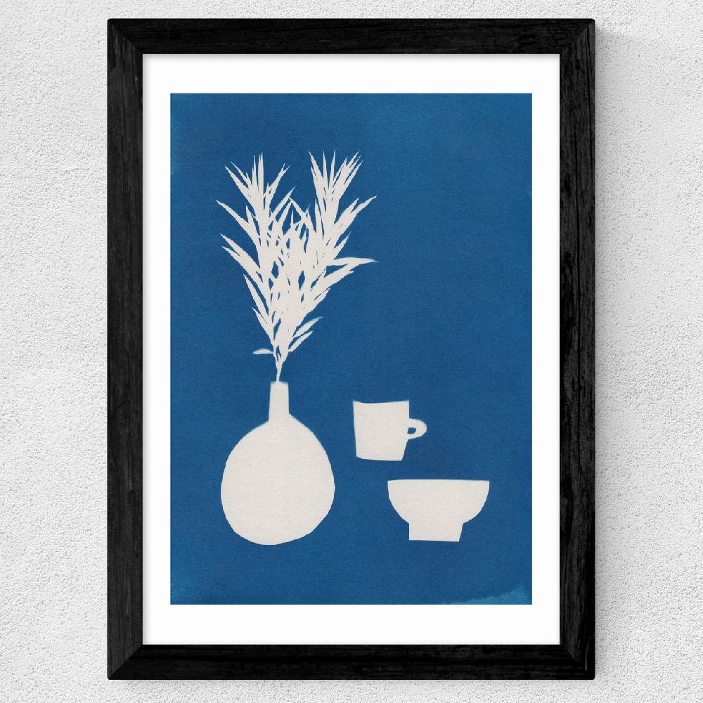 East End Prints Cyanotype Still Life Studies I