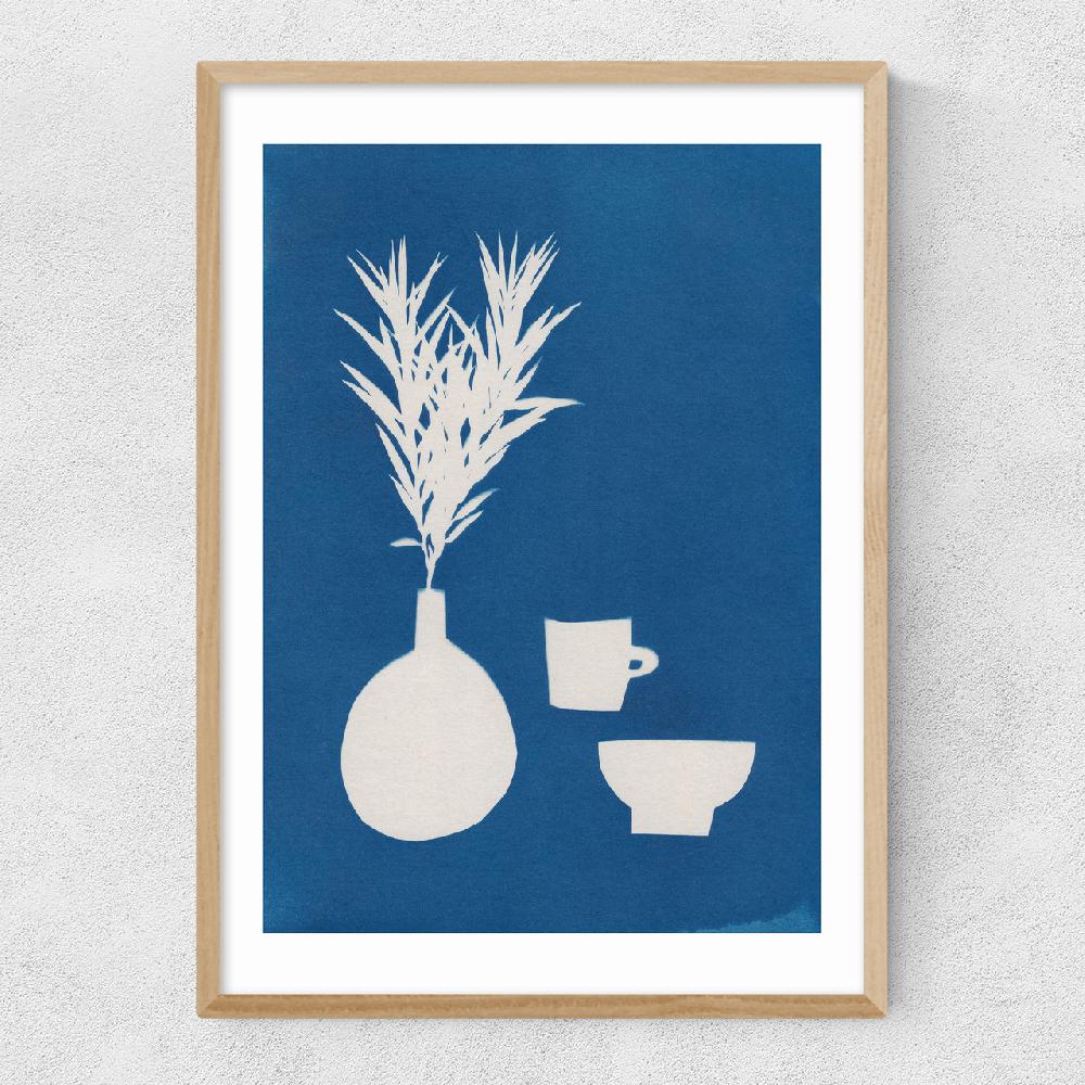 East End Prints Cyanotype Still Life Studies I