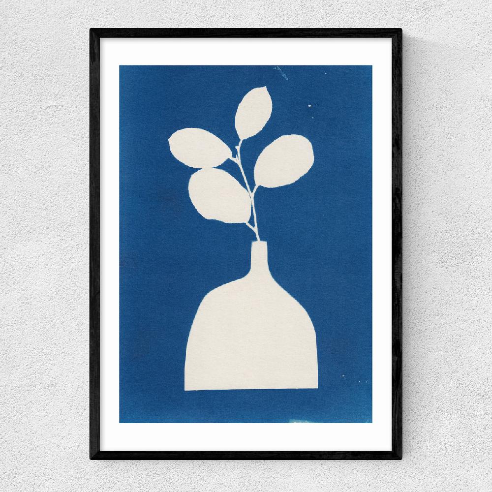 east end prints Cyanotype Still Life Studies II