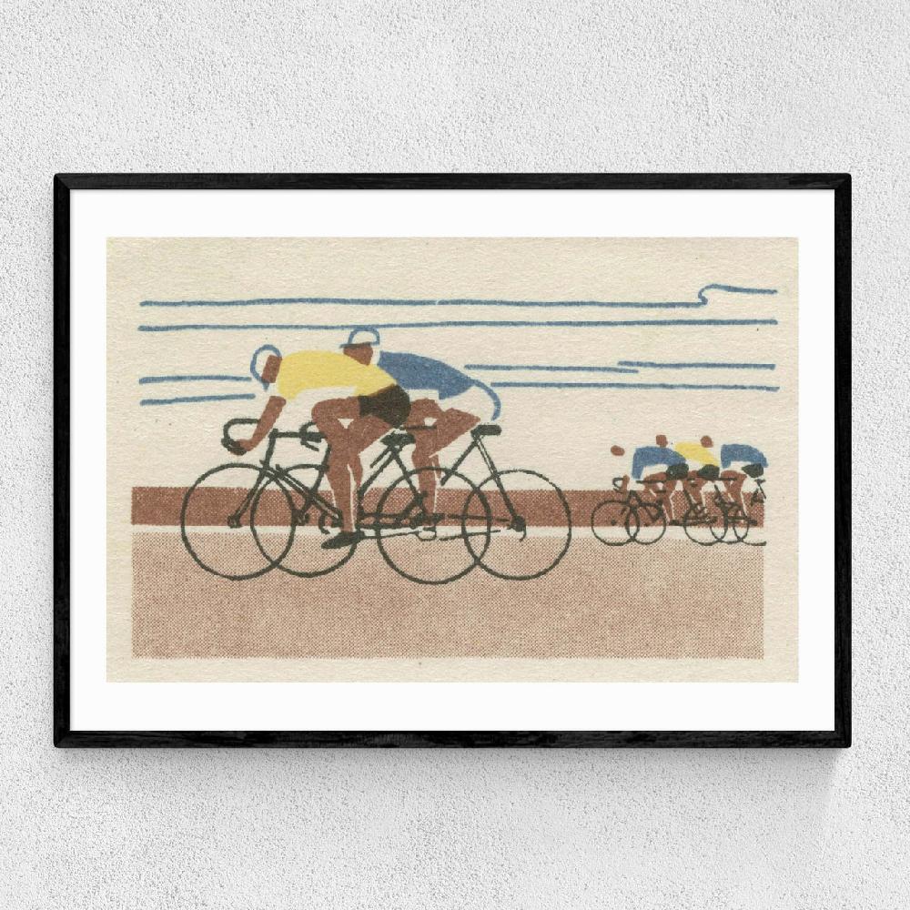 east end prints Cycling Matchbox