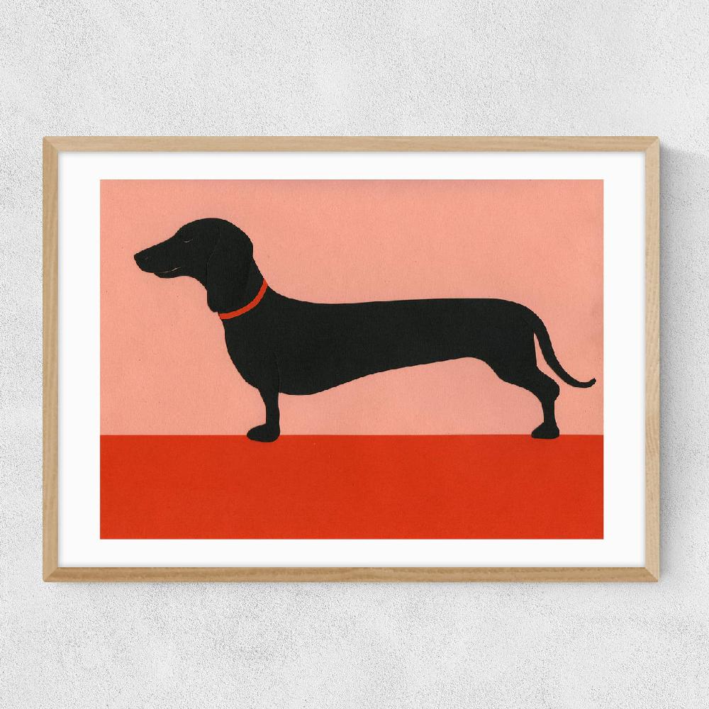 East End Prints Dachshund