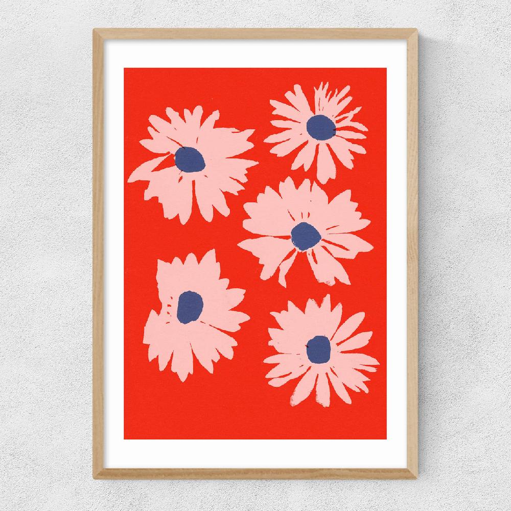 East End Prints Daisies IV