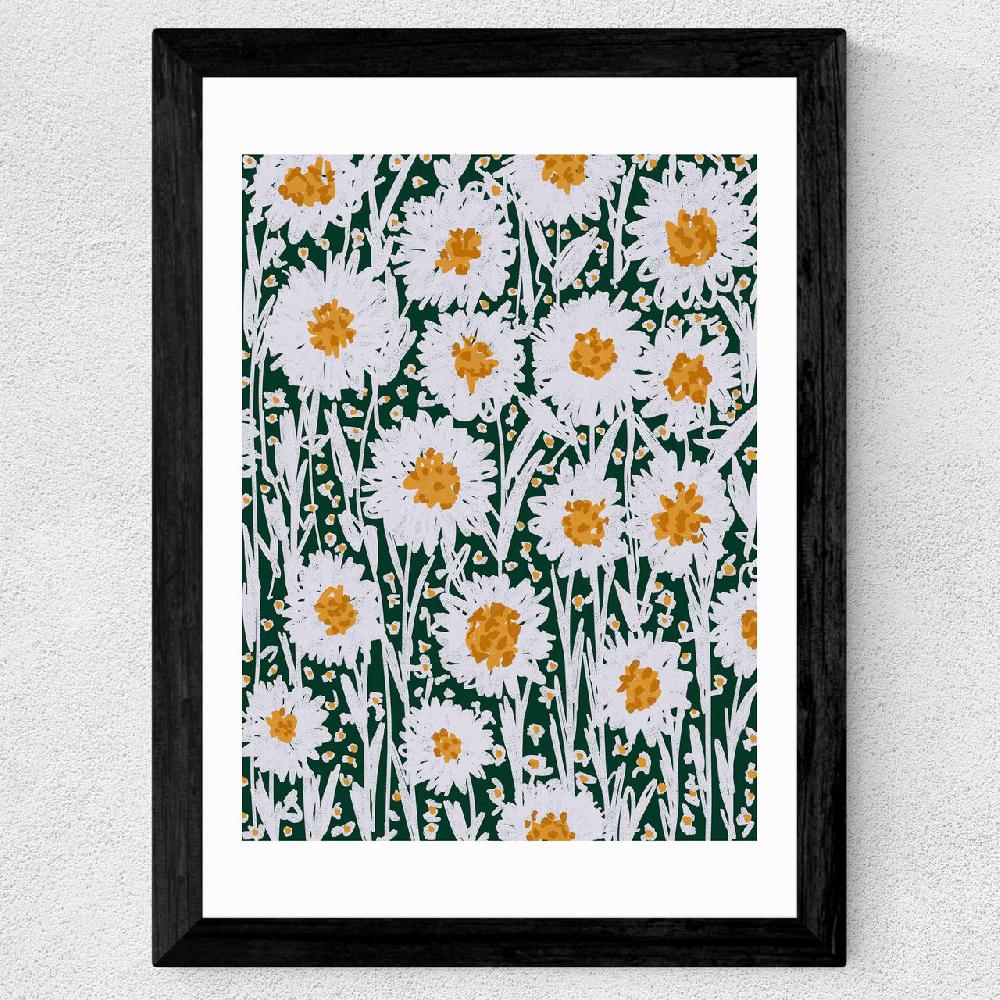 East End Prints Daisy Pattern
