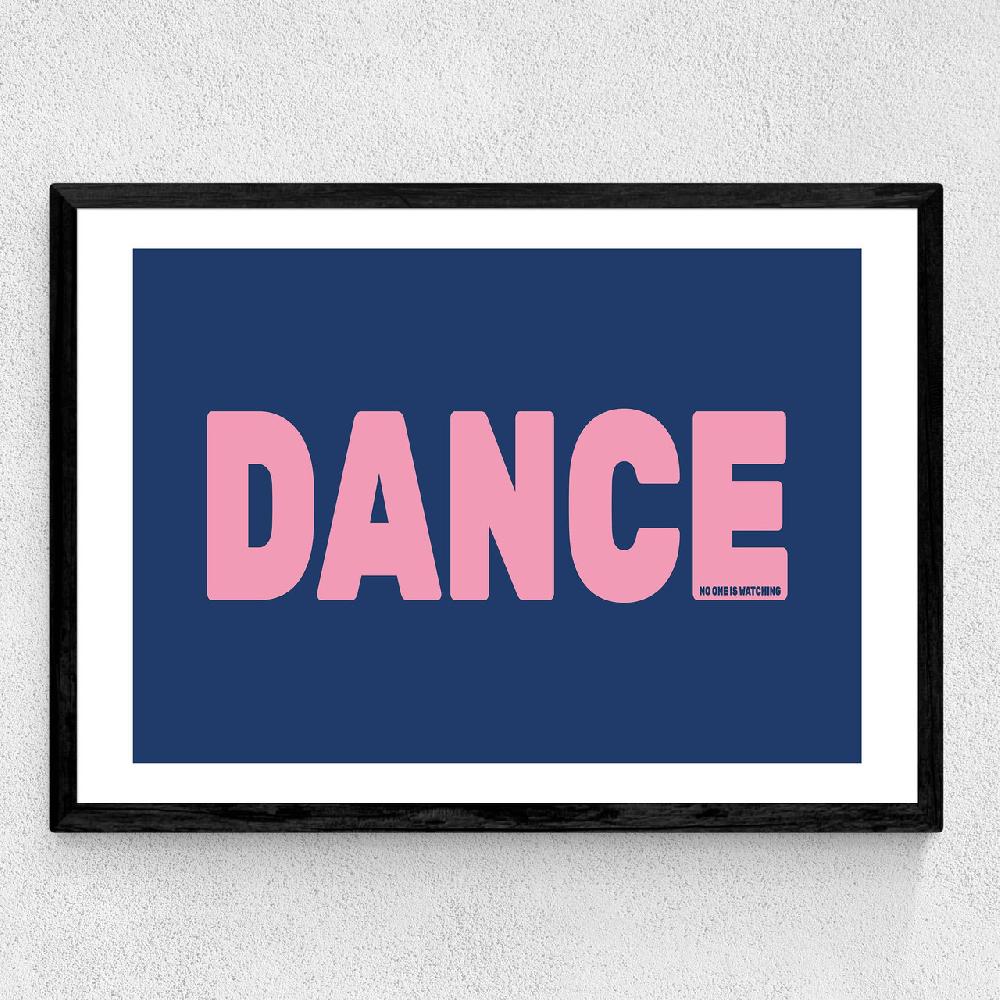 East End Prints Dance Blue