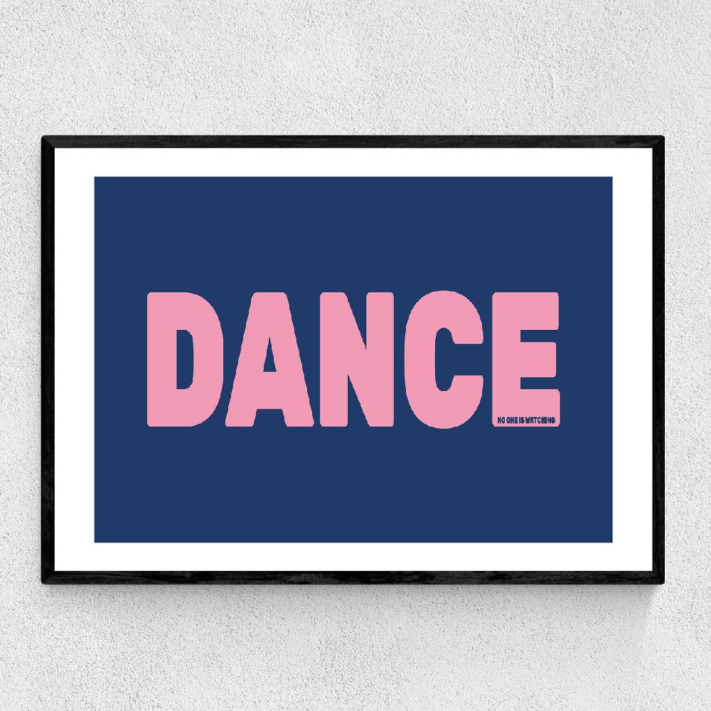 east end prints Dance Blue