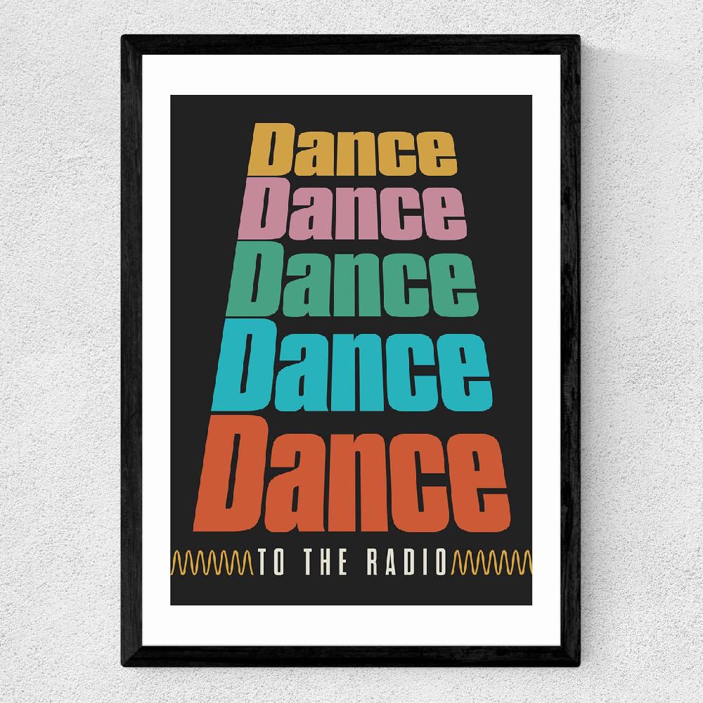 East End Prints Dance Dance Dance By HollieGraphik