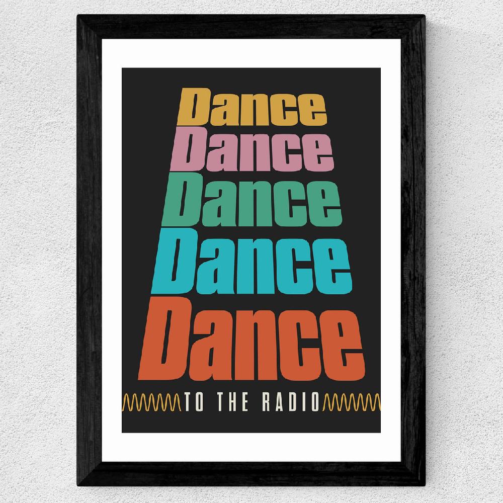 East End Prints Dance Dance Dance By HollieGraphik
