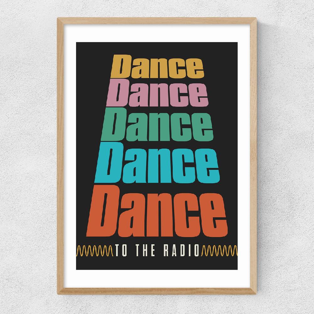 East End Prints Dance Dance Dance By HollieGraphik