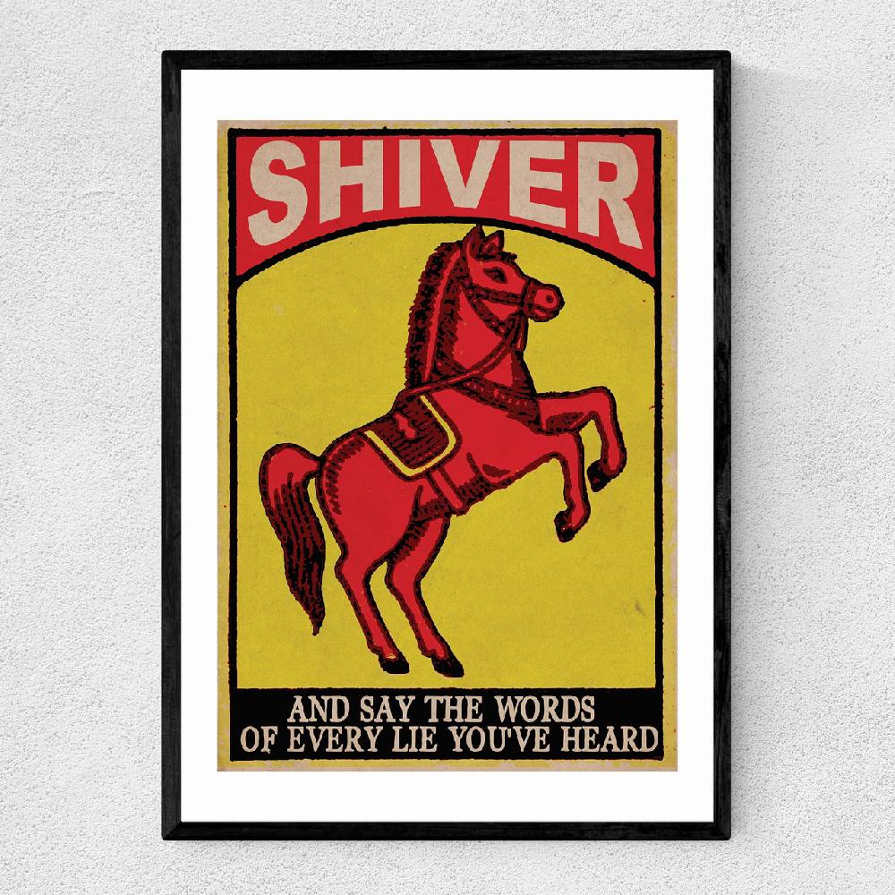 east end prints Dancing Horses