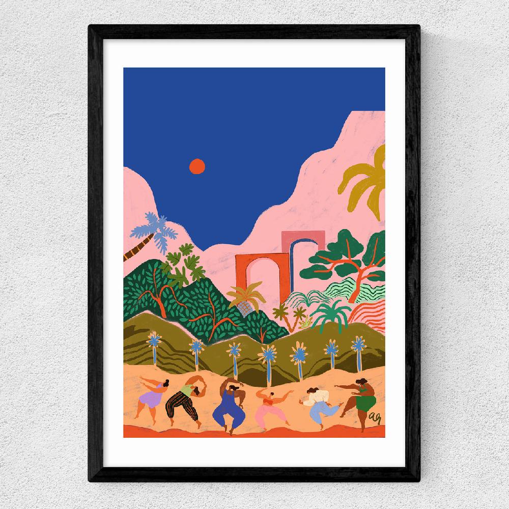 East End Prints Dancing In Paradise