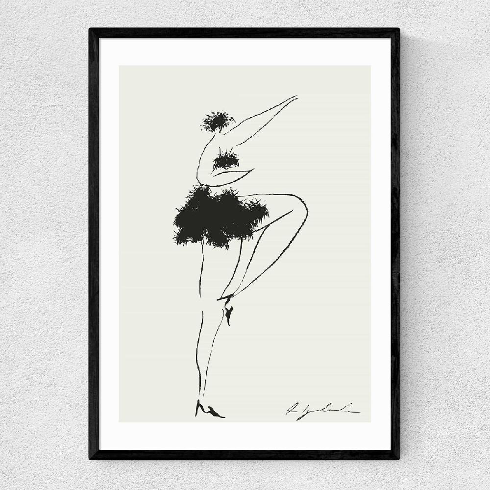 east end prints Dancing Lady