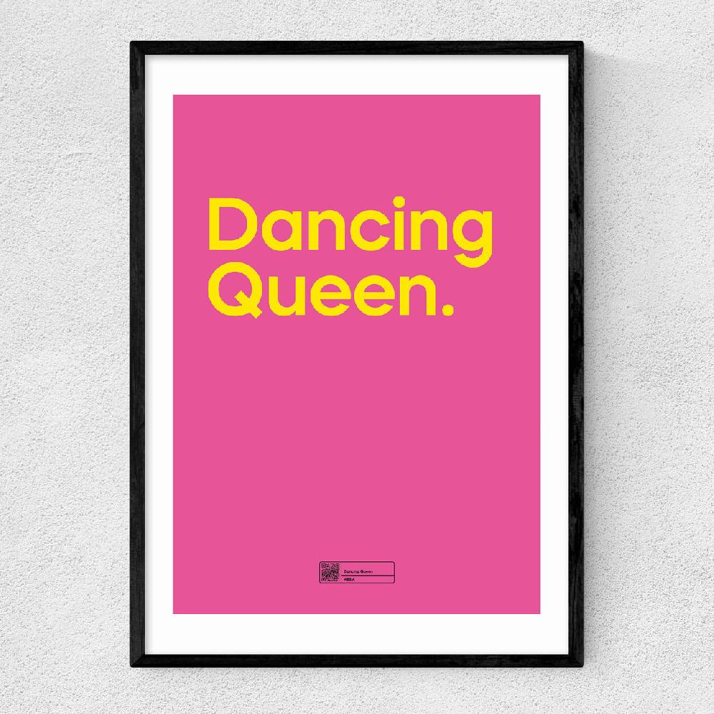 east end prints Dancing Queen by Say It With Songs