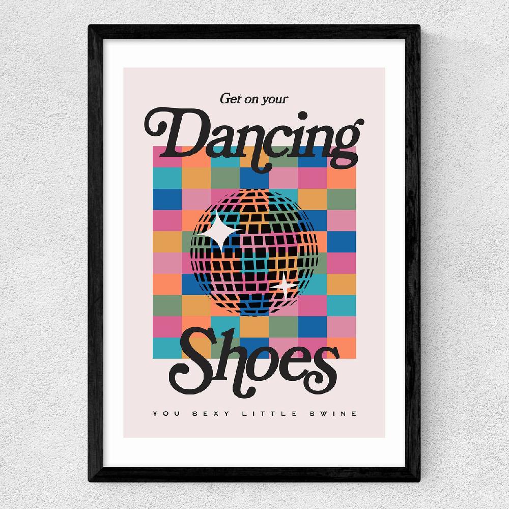 East End Prints Dancing Shoes