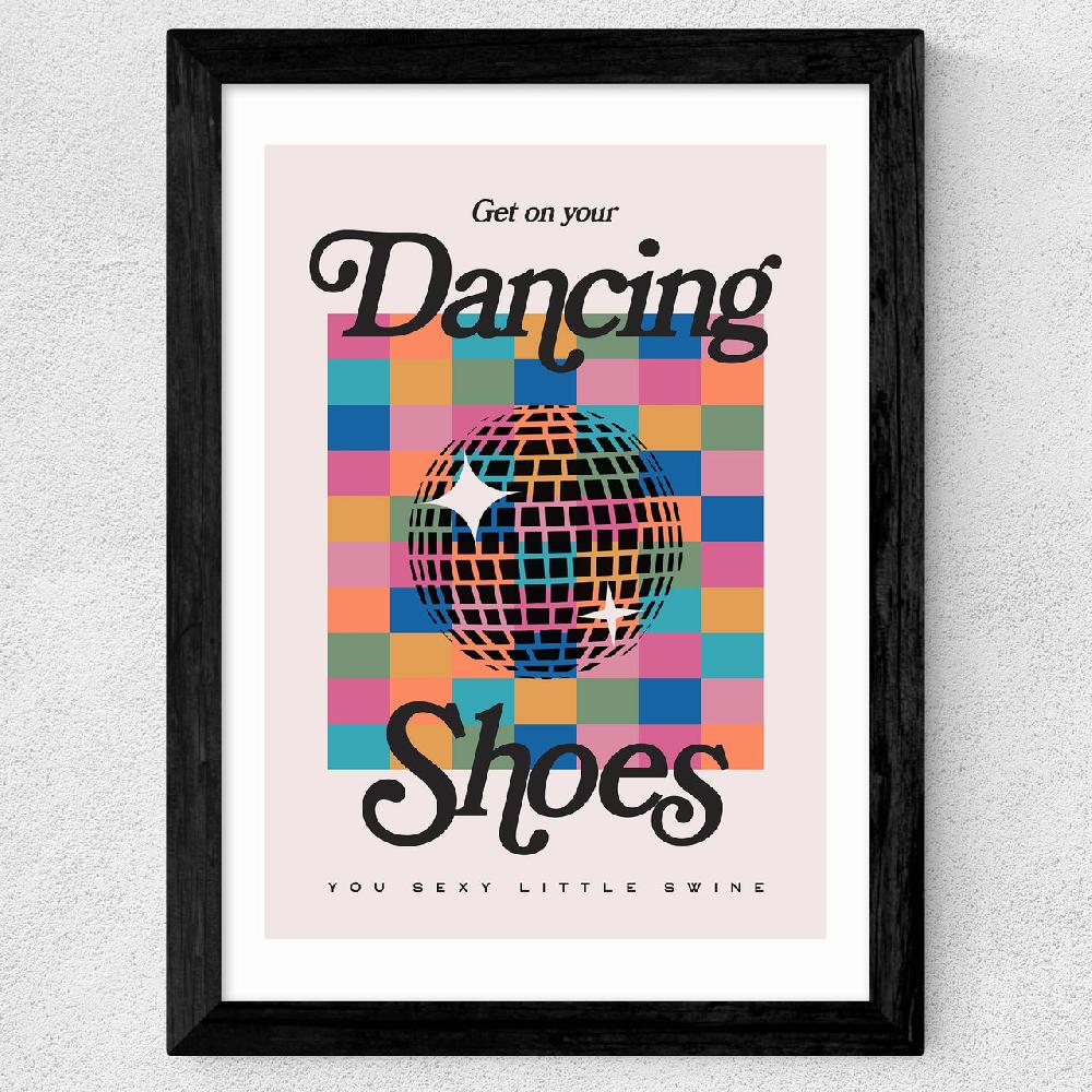 East End Prints Dancing Shoes