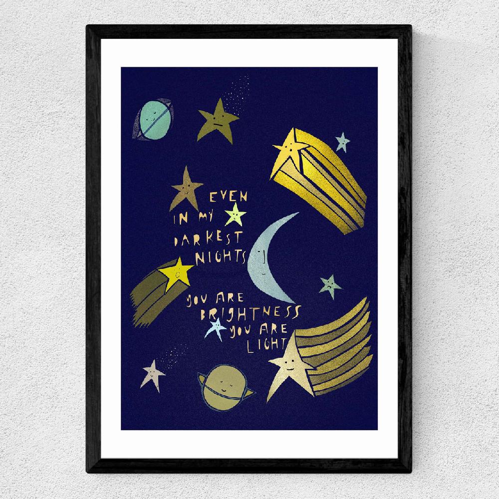 East End Prints Dark Nights Bright Light