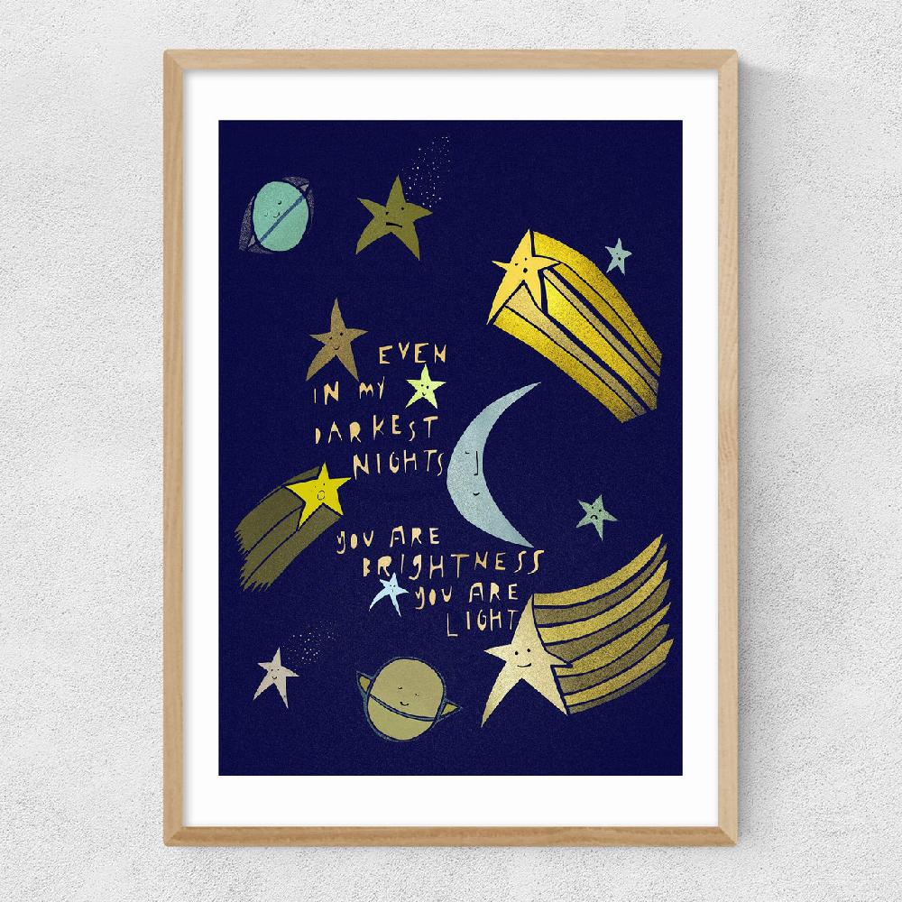 East End Prints Dark Nights Bright Light