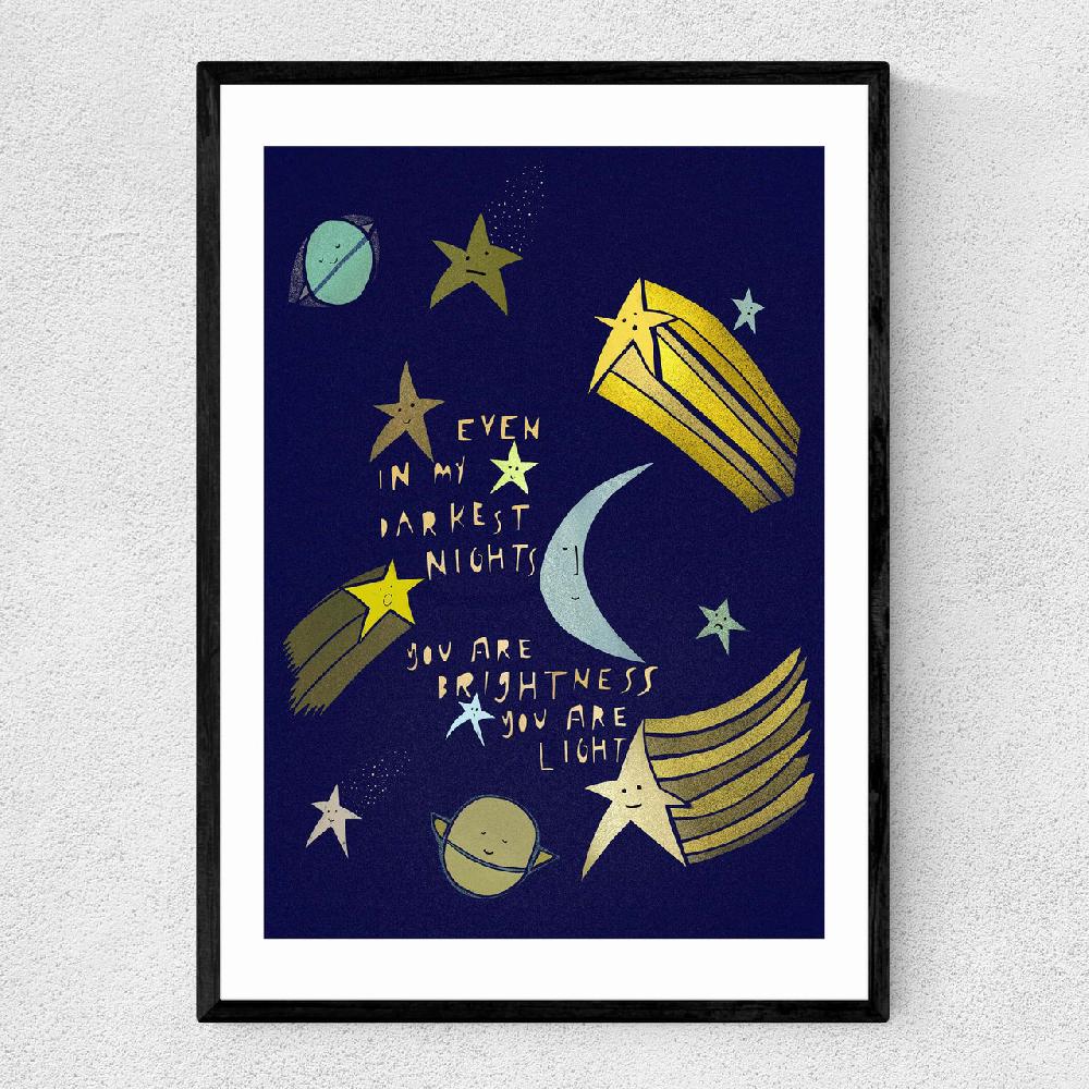 east end prints Dark Nights Bright Light