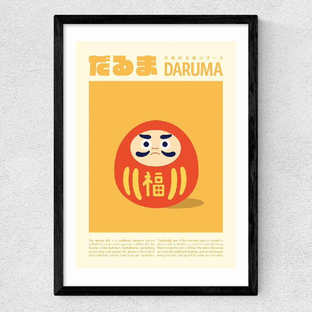 East End Prints Daruma