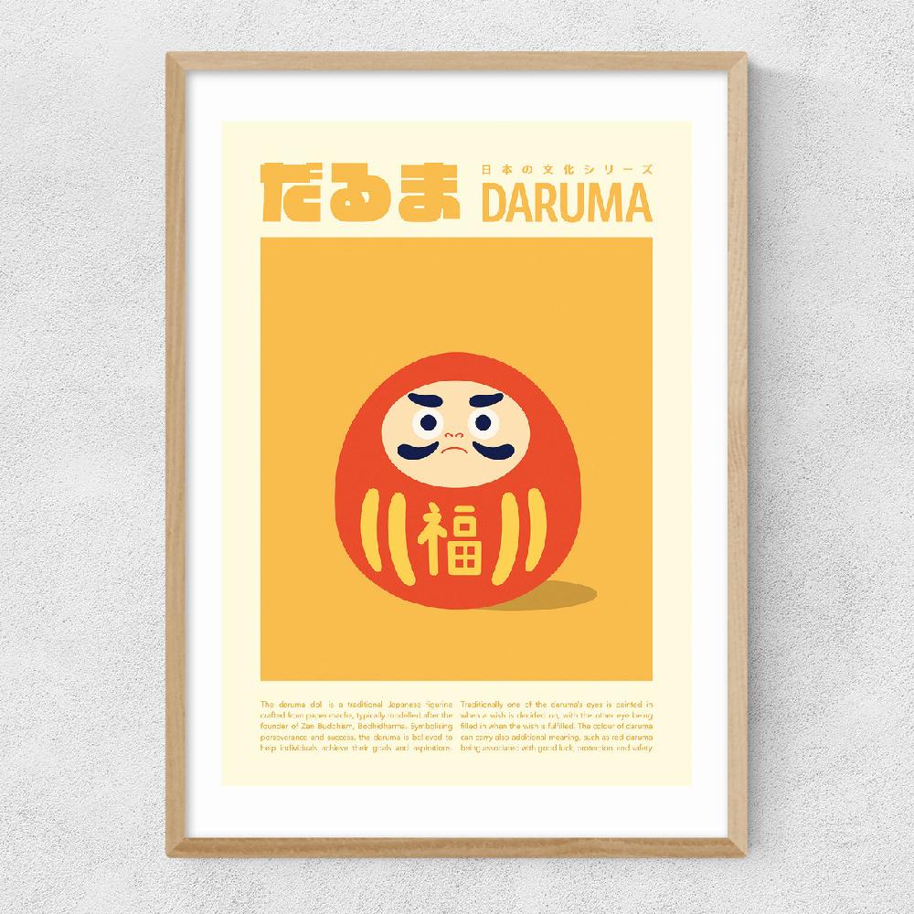 East End Prints Daruma