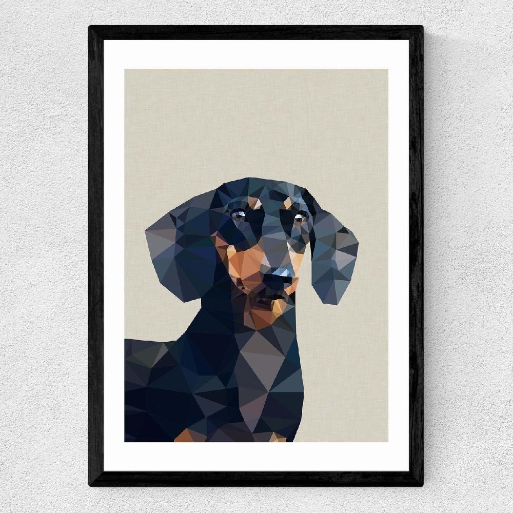 East End Prints Daschund