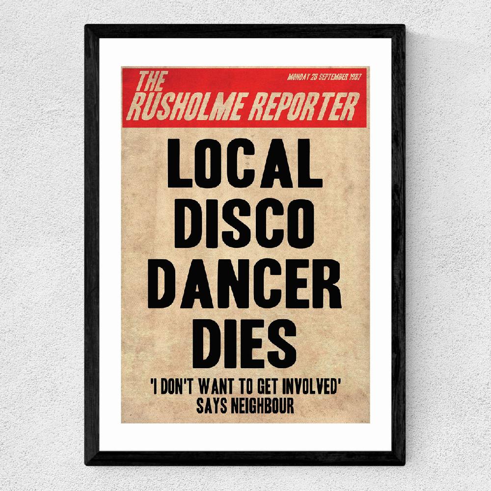 East End Prints Death Of A Disco Dancer