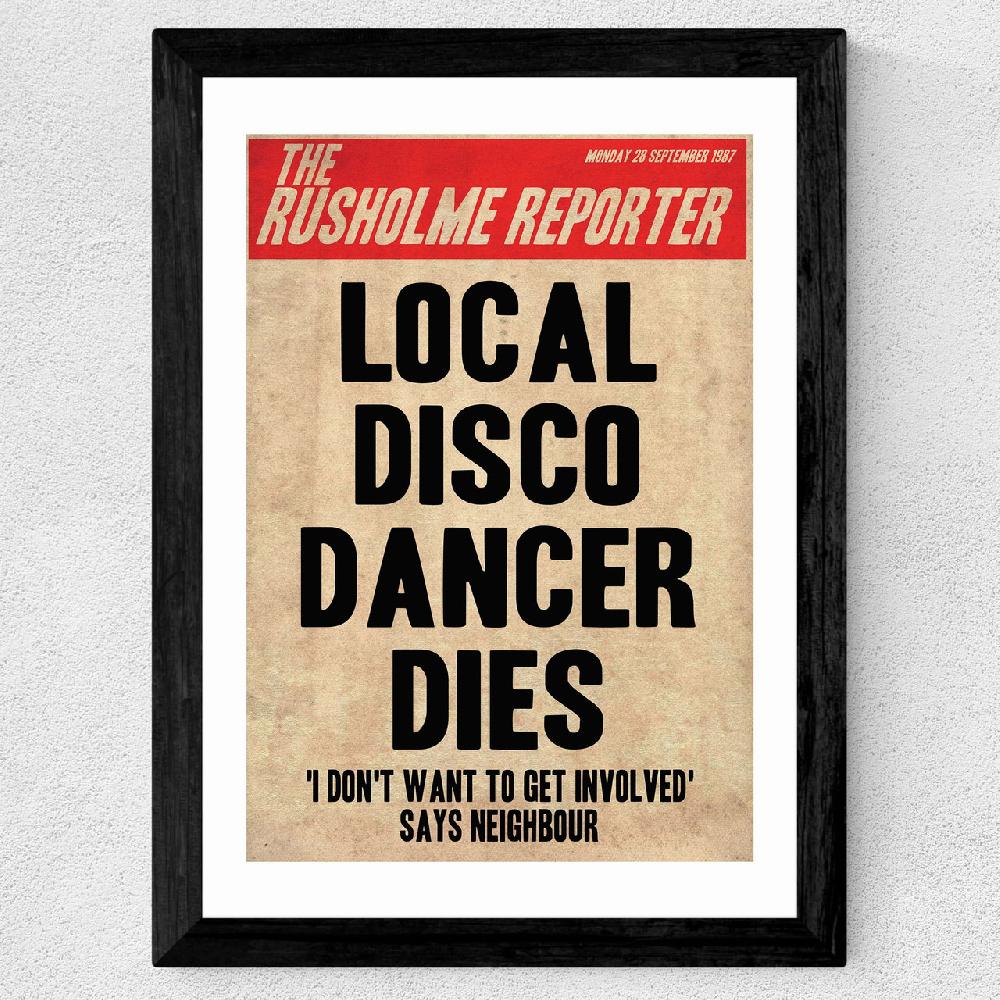 East End Prints Death Of A Disco Dancer