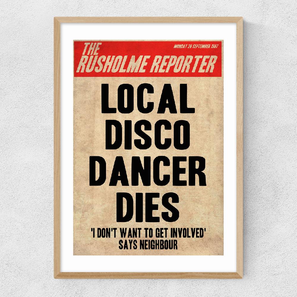East End Prints Death Of A Disco Dancer